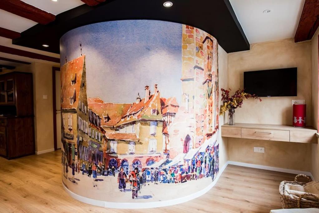 B'M Yerri - Appartement 4 Pers - Vue Cathedrale Colmar Luaran gambar