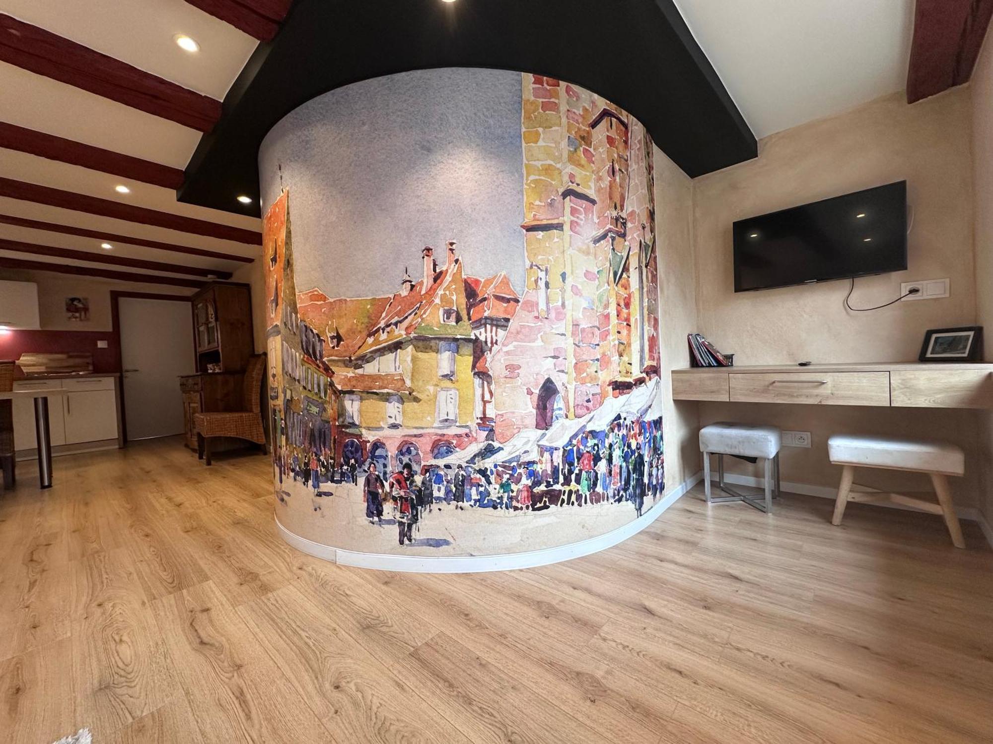 B'M Yerri - Appartement 4 Pers - Vue Cathedrale Colmar Luaran gambar
