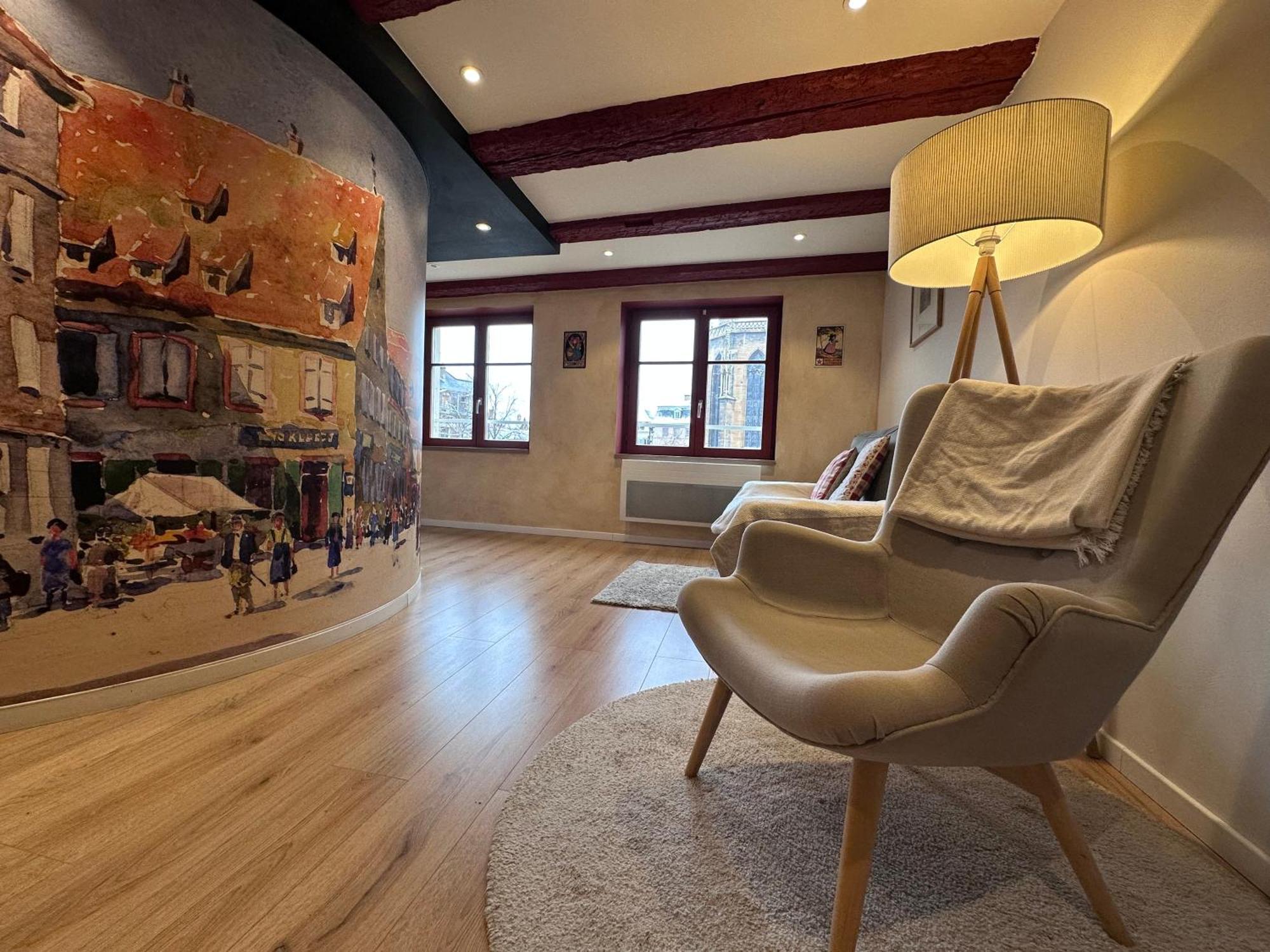 B'M Yerri - Appartement 4 Pers - Vue Cathedrale Colmar Luaran gambar